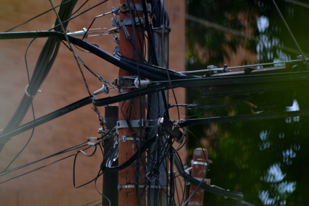 Robo de cables CANTV