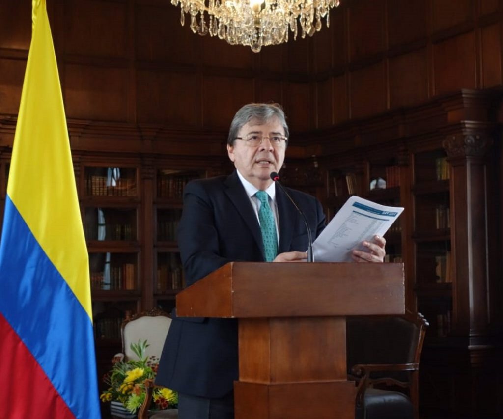 cancillería colombiana